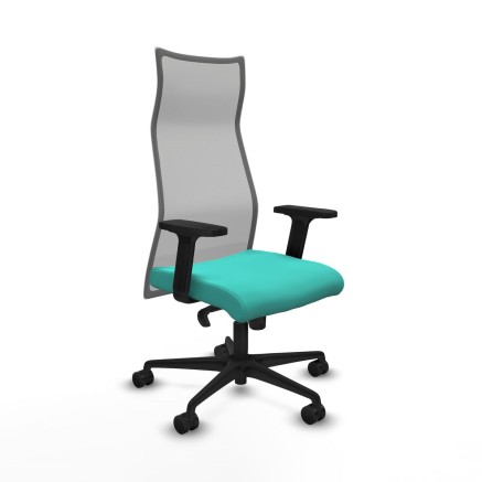 Sedia da Ufficio Piqueras y Crespo B2D036N Turchese