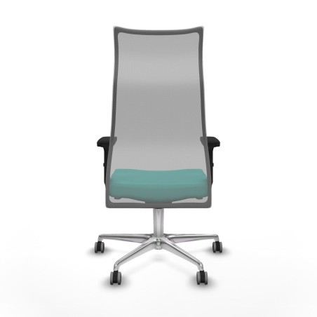 Sedia da Ufficio Piqueras y Crespo B2D086G Turchese