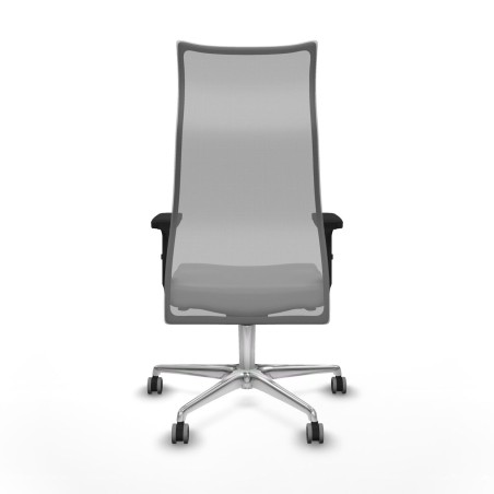 Chaise de Bureau Piqueras y Crespo B2D086G Gris clair