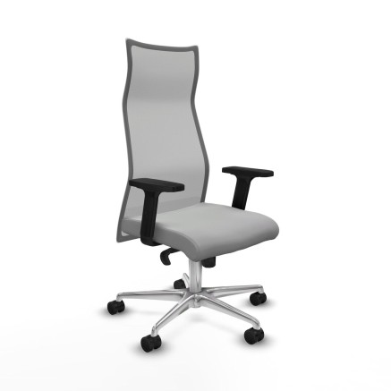 Sedia da Ufficio Piqueras y Crespo B2D086N Grigio chiaro