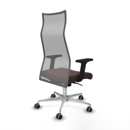 Chaise de Bureau Piqueras y Crespo B2D086G Brun foncé