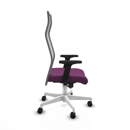 Chaise de Bureau Piqueras y Crespo B2D026N Violet 2
