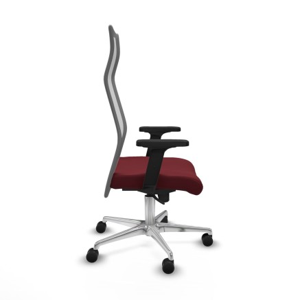Office Chair Piqueras y Crespo B2D086N Maroon 2