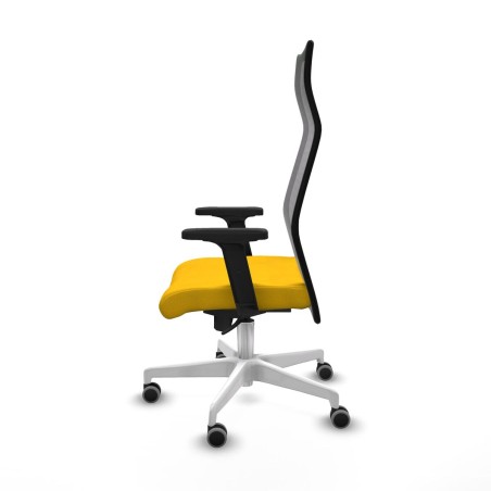 Poltrona da Ufficio Piqueras y Crespo B2D026G Giallo