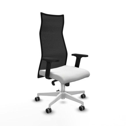 Bürostuhl Piqueras y Crespo B2D026G Weiß
