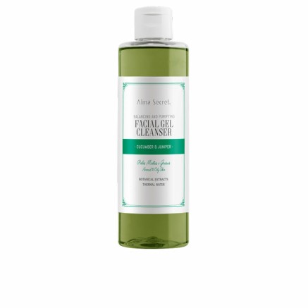 Gel nettoyant visage Alma Secret  Genèvrier Concombre Équilibrante P
