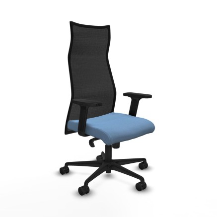 Poltrona da Ufficio Piqueras y Crespo B2D036N Blu cielo