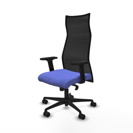 Chaise de Bureau Piqueras y Crespo B2D036N Bleu clair