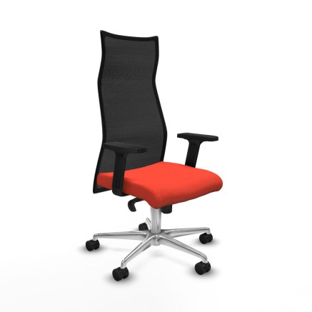 Poltrona da Ufficio Piqueras y Crespo B2D086N Arancione scuro