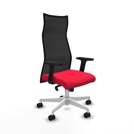 Poltrona da Ufficio Piqueras y Crespo B2D026N Rosso