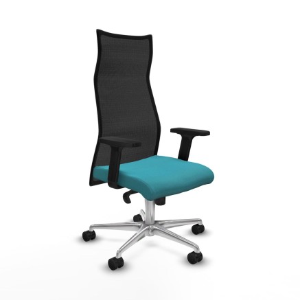 Poltrona da Ufficio Piqueras y Crespo B2D086N Turchese