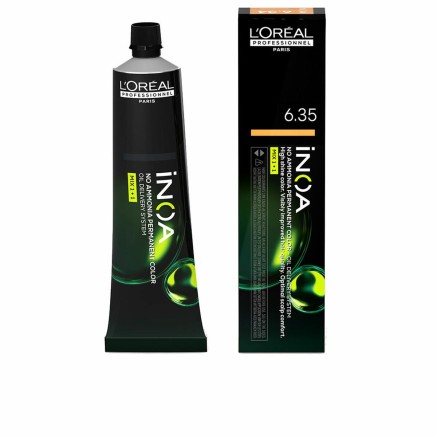 Permanent Dye L'Oreal Professionnel Paris Inoa Ammonia-free Nº 6.35 6