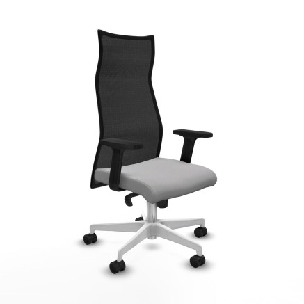 Poltrona da Ufficio Piqueras y Crespo B2D026N Grigio chiaro