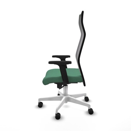 Poltrona da Ufficio Piqueras y Crespo B2D026N Verde Smeraldo