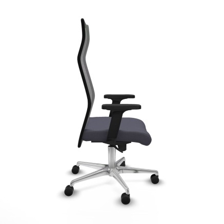 Chaise de Bureau Piqueras y Crespo B2D086N Gris foncé 2