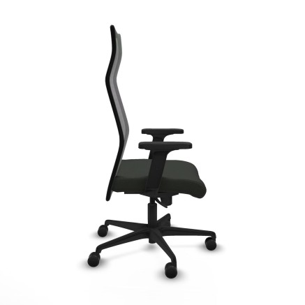 Chaise de Bureau Piqueras y Crespo B2D036N Noir 2