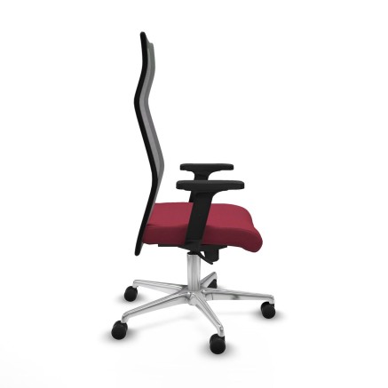 Chaise de Bureau Piqueras y Crespo B2D086N Bordeaux 2