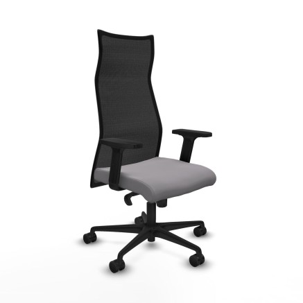 Sedia da Ufficio Piqueras y Crespo B2D036N Grigio