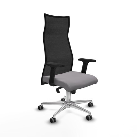Chaise de Bureau Piqueras y Crespo B2D086G Gris
