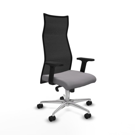 Sedia da Ufficio Piqueras y Crespo B2D086N Grigio