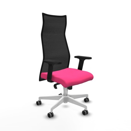 Sedia da Ufficio Piqueras y Crespo B2D026G Rosa