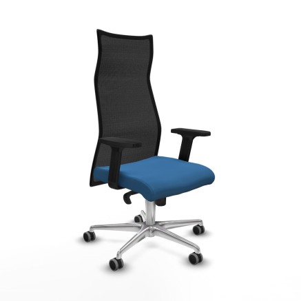 Sedia da Ufficio Piqueras y Crespo B2D086G Azzurro Chiaro