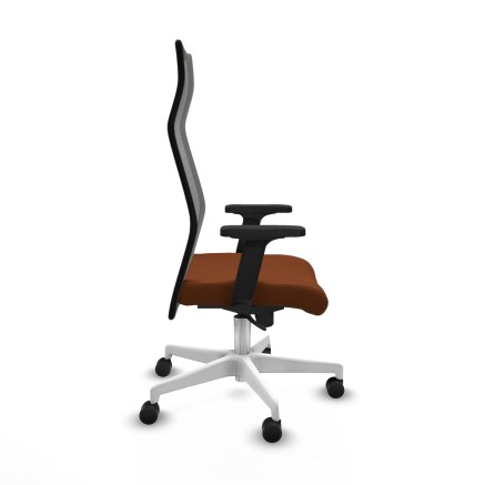Chaise de Bureau Piqueras y Crespo B2D026N Marron 2