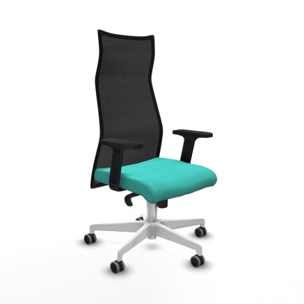 Sedia da Ufficio Piqueras y Crespo B2D026G Turchese