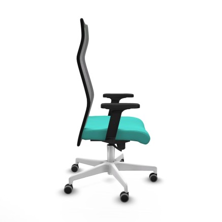 Chaise de Bureau Piqueras y Crespo B2D026G Turquoise 2