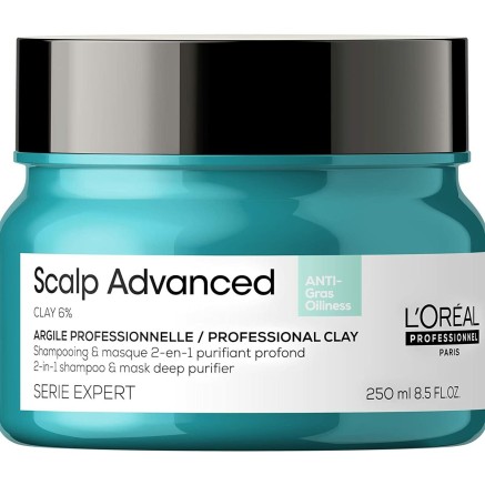 Shampooing L'Oreal Professionnel Paris Scalp Advanced Masque 2 en 1 25