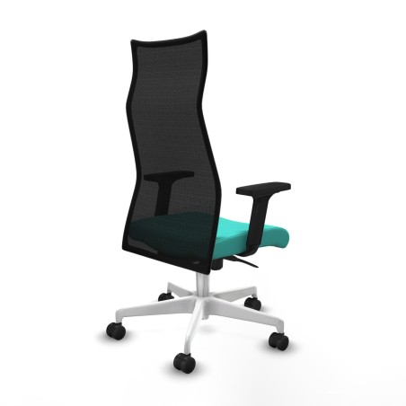 Sedia da Ufficio Piqueras y Crespo B2D026N Turchese