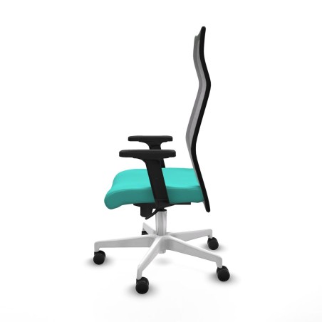 Sedia da Ufficio Piqueras y Crespo B2D026N Turchese