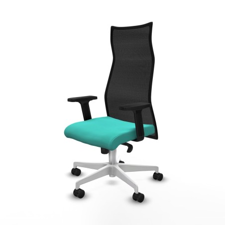 Sedia da Ufficio Piqueras y Crespo B2D026N Turchese