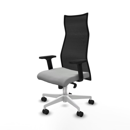 Sedia da Ufficio Piqueras y Crespo B2D026N Grigio chiaro