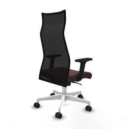 Sedia da Ufficio Piqueras y Crespo B2D026N Marrone scuro