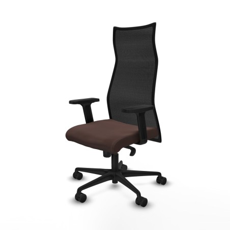 Sedia da Ufficio Piqueras y Crespo B2D036N Marrone scuro