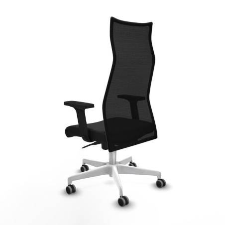 Sedia da Ufficio Piqueras y Crespo B2D026G Nero