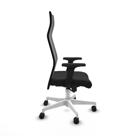 Chaise de Bureau Piqueras y Crespo B2D026N Noir 2
