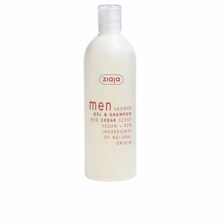 Gel e Shampoo 2 in 1 Ziaja  Uomo Cedro 400 ml