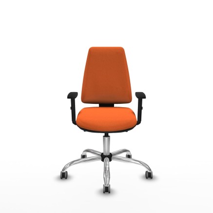 Chaise de Bureau Piqueras y Crespo B1D056G Orange