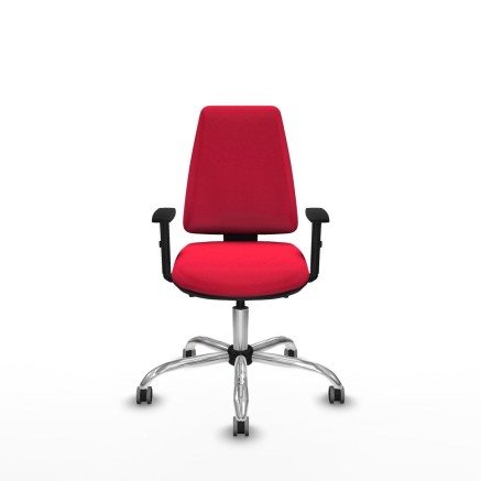 Sedia da Ufficio Piqueras y Crespo B1D056G Rosso