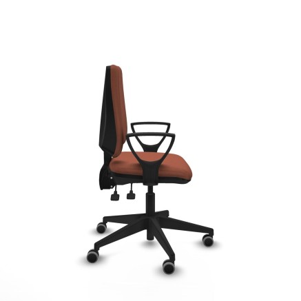 Chaise de Bureau Piqueras y Crespo BFN066G Marron 2