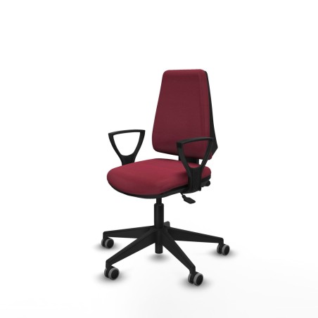 Chaise de Bureau Piqueras y Crespo BFN066G Bordeaux