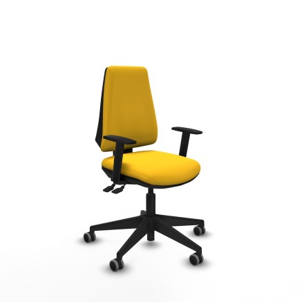Chaise de Bureau Piqueras y Crespo B1D066G Jaune