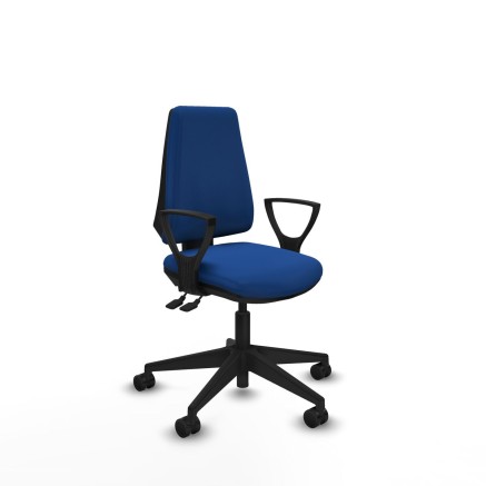 Chaise de Bureau Elche AS Piqueras y Crespo BFN066N Bleu