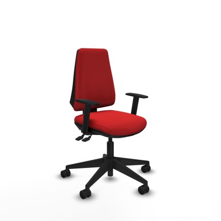 Bürostuhl Elche AS Piqueras y Crespo B1D066N Rot