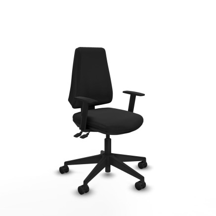 Chaise de Bureau Elche AS Piqueras y Crespo B1D066N Noir