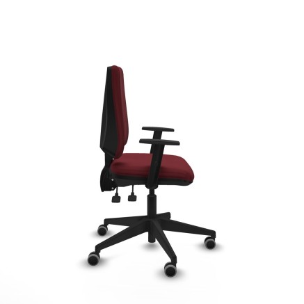 Bürostuhl Elche AS Piqueras y Crespo B1D066G Granatrot 2