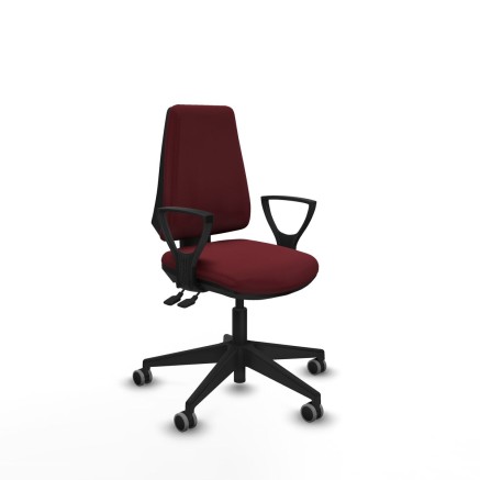 Office Chair Elche AS Piqueras y Crespo BFN066G Maroon