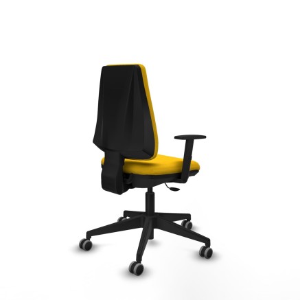 Chaise de Bureau Elche CP bali Piqueras y Crespo B1D066G Jaune 2